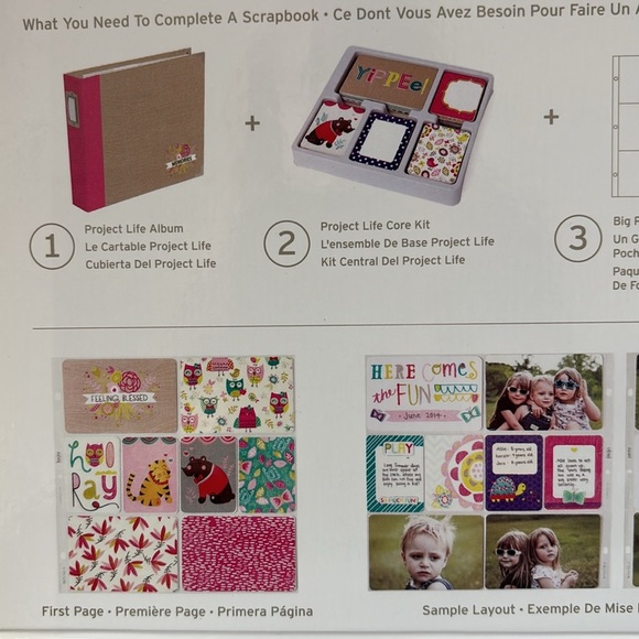 Project Life Core Kit Playful Edition,616 cards,photo memory book or other use - Picture 8 of 11